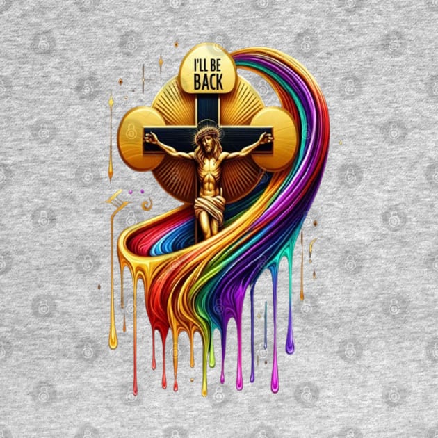 Contemporary Artistic Design of Crucified Figure by coollooks